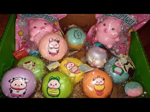 NEW MARSHMELLI SQUISHIES AND MORE!😍😍😍😍 CREAMICANDY & SQUISHY SHOP PACKAGES!! Video