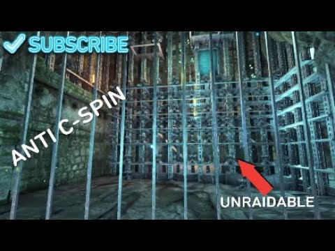 How to Build Double Bear Cave | Ark Official Pvp | ANTI C-SPIN