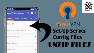 How to extract and set-up  OpenVpn Server Config Files [Latest]