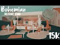 Bohemian Milkshake Stand | no game pass | roblox | bloxburg | mobile