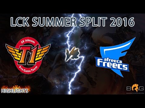 SKT vs AFS Highlights Game 2 LCK Champions W5D3 2016 SK Telecom T1 vs Afreeca Freecs