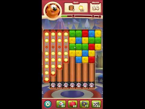 Toon Blast Level 3195 - NO BOOSTERS 🐻🐺🐱 | SKILLGAMING ✔️