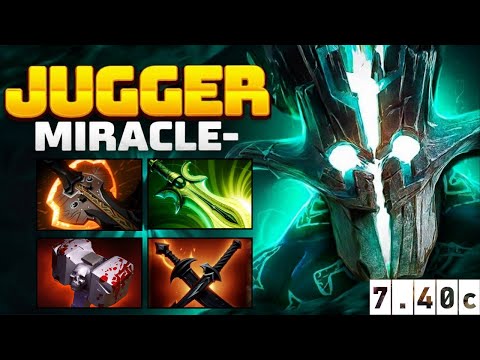 Miracle’s Juggernaut –💥 Clean Gameplay | Dota 2 7.40c Patch