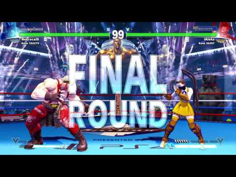 STREET FIGHTER V Alex v Ibuki pt2