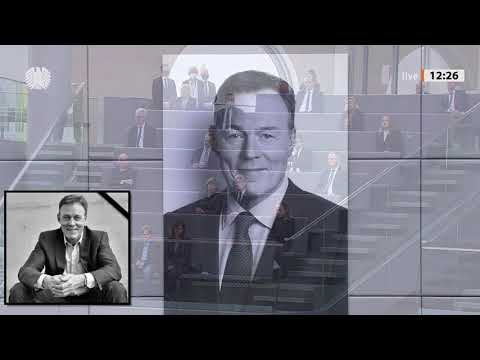 Trauerfeier im Gedenken an den verstorbenen Vizepräsidenten Thomas Oppermann (2 von 2()  Bundestag )