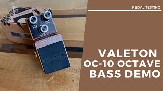 Video thumbnail for Valeton OC-10 Octave - Bass Demo by Oliver Kucharovič