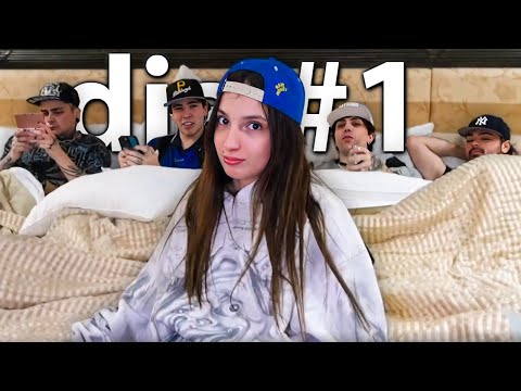 THE BED IN THE MADRID HOUSE 😂