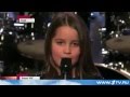 Дети жгут! 6 - летняя девочка поет тяжелый рок как мужчина! 