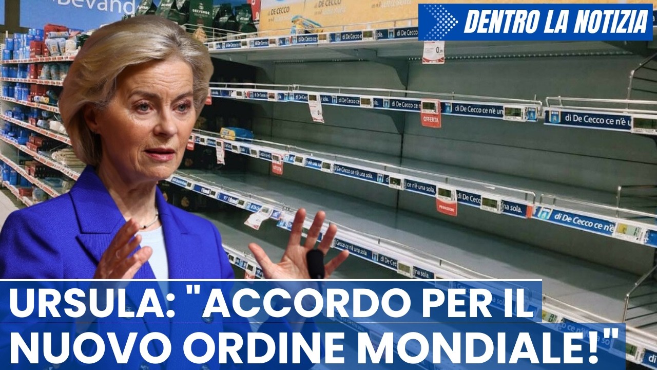 ATTENZIONE! von der Leyen annuncia accordo per il Nuovo Ordine Mondiale! Kuwait allarme nucleare...