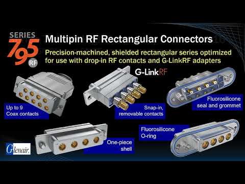 Glenair BluMark RF™ Cable and Connector Ecosystems Overview