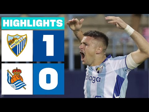 MÁLAGA CF 1 - 0 REAL SOCIEDAD B | RESUMEN LALIGA HYPERMOTION