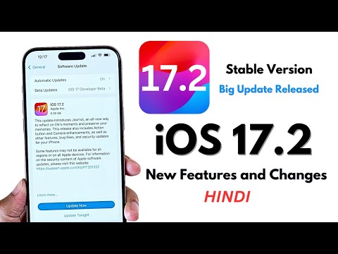 iOS 17.2 | iOS 17.2 Released - New Features and Changes in Hindi
