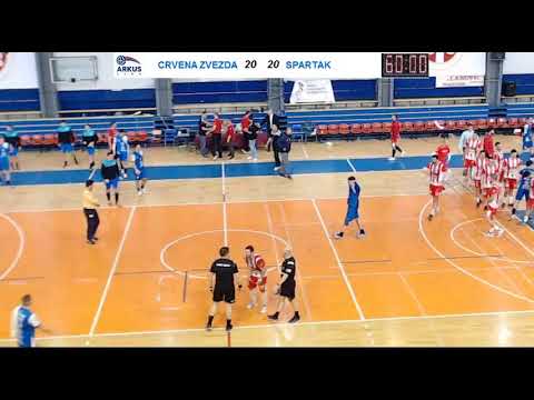ARKUS liga 15. kolo / MRK Crvena Zvezda - RK Spartak Vojput / 02.02.2020.