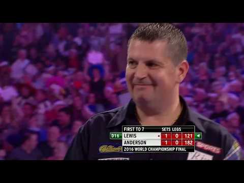 BACK-TO-BACK CHAMP! Anderson v Lewis | 2016 World Darts Championship