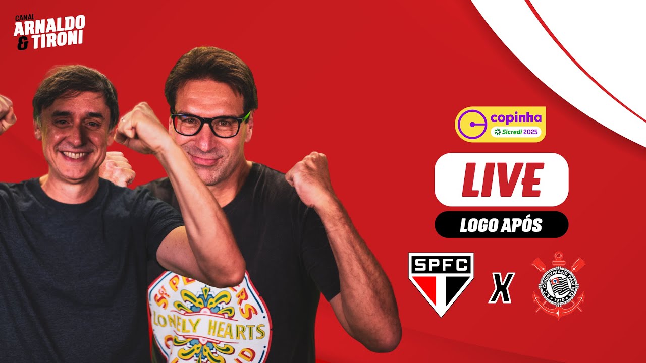 LIVE PÓS-SÃO PAULO X CORINTHIANS, FINAL DA COPINHA