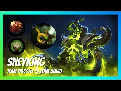 Sneyking [Pugna] POV - Team Falcons vs Team Liquid | Esports World Cup 2025 | Dota 2