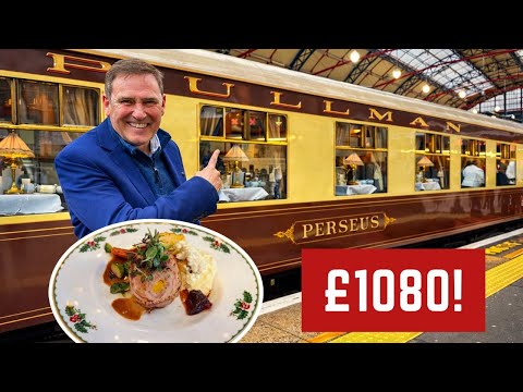 I Review The UK's Most Expensive Luxury Train Dining! £1080!!