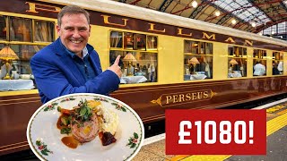 I Review The UK's Most Expensive Luxury Train Dining! £1080!!