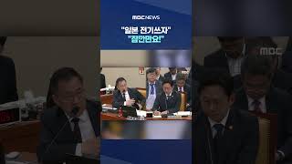국힘 : 일본전기 가져다 쓰자