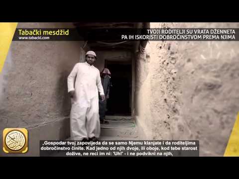 Tvoji roditelji su vrata Dženneta pa ih iskoristi dobročinstvom prema njima