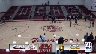 Winamac Boys Varsity Basketball vs Delphi