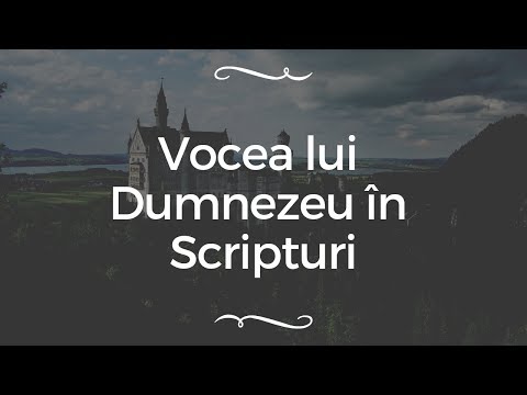 Andrei Croitoru | Cum vorbește Dumnezeu prin Scriptură