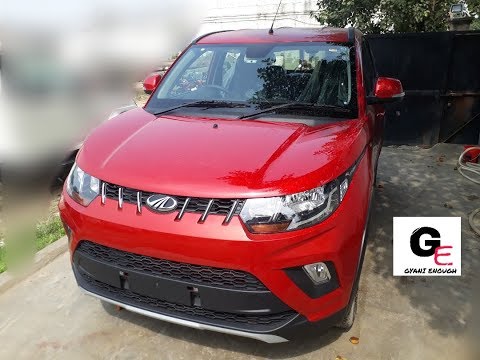 mahindra kuv 100 nxt with touch infotainment system exclusive  review with interiors/exteriors!!! Video