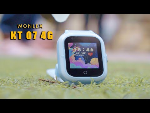 Đồng hồ định vị Wonlex KT07 4G - Đồng hồ định vị nghe gọi video tốt nhất 2021