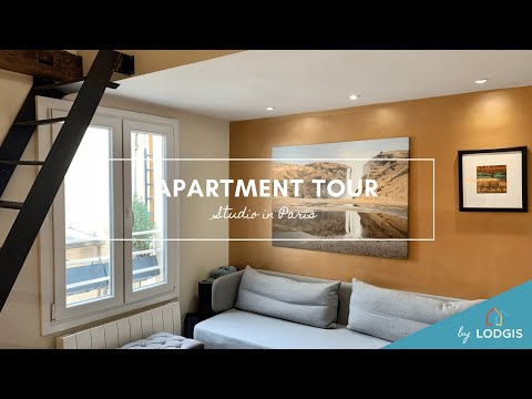 Apartment Tour // Furnished  13.4m2 in Paris – Ref : 21021578