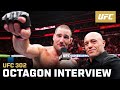 Sean Strickland Octagon Interview | UFC 302