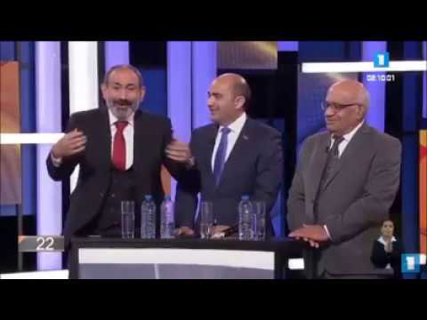 Բանավեճի ամենահիշվող պահերից մեկը. Նիկոլ Փաշինյանի հումորով պատասխանը Վիգեն Սարգսյանին