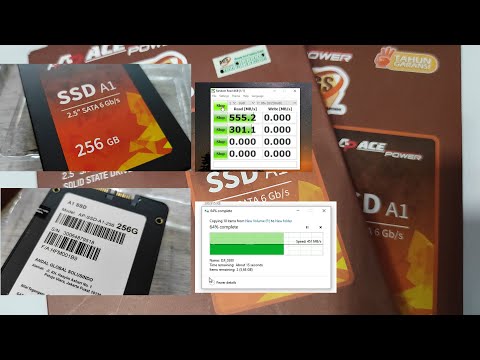 Review / Benchmark SSD SATA ACE POWER A1 256GB