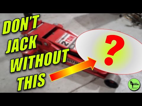 🚫 NEVER Use a Floor Jack Without This Simple Trick!