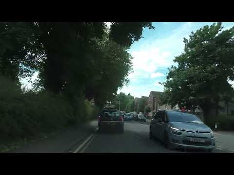 Driving On The B4091 & B4094 From Bromsgrove To Stoke Heath, England Wednesday, 19th June 2024