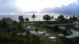 preview picture of video 'Apia Westminster clock bell chimes Apia Samoa'