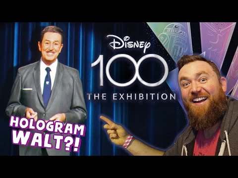 I Saw Walt’s HoloGhost At Disney 100 Exhibition - DIStory Dan