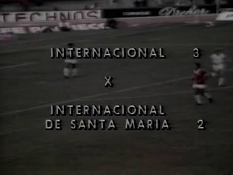 Internacional 3 x 2 Inter de Santa Maria | Campeonato Gaúcho 1980