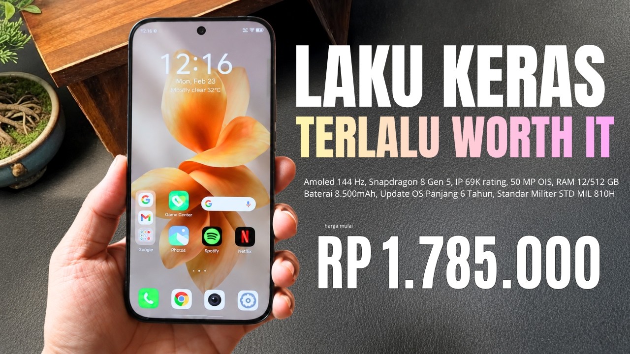 BARU RILIS LANGSUNG LUDES‼️8.500MAH, RAM 12/512GB - HP TERBARU DAN TERBAIK PALING LARIS DI 2026