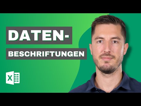 Datenbeschriftungen für Diagramm in Microsoft Excel - Die Werte in das Diagramm schreiben