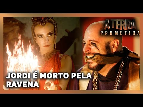 A TERRA PROMETIDA: Jordi é morto pela Ravena no sacrifício dos Deuses