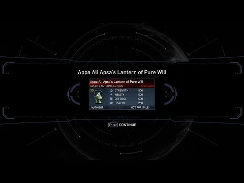 Injustice 2: Green Lantern Legendary Gear Showcase 1440p 60fps