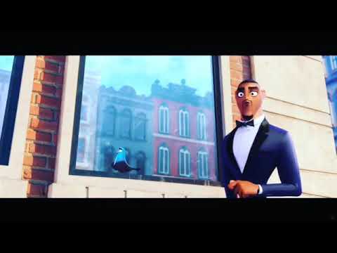 Lance Sterling sees his reflection in his pigeon form🐦