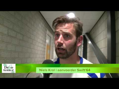 Niels Krol: Swift’64 gaat donderdag in Elburg 200.000% geven