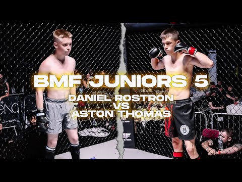 BMF JUNIORS 5 | Daniel Rostron vs Aston Thomas | Junior MMA
