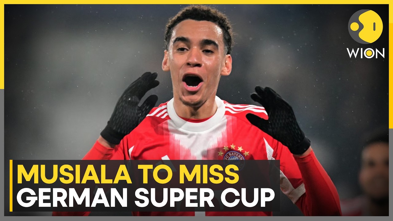 Jamal Musiala Out of Saturday's German Super Cup Match vs Dortmund | WION News