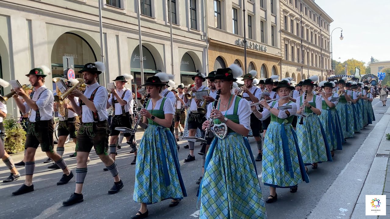 Oktoberfest 2024 - Trachten und Schützenzug
