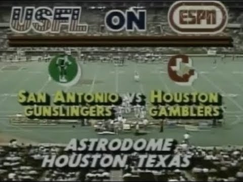 1984 USFL Week 17 - Gunslingers vs. Gamblers