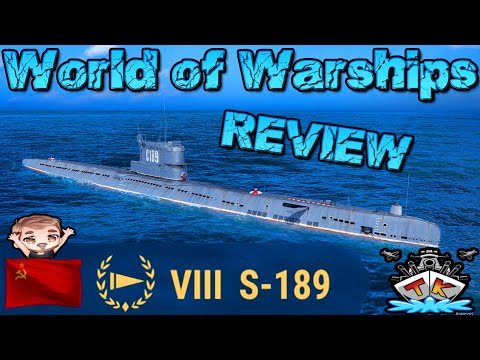 S-189 "T8/RU/U-Boot" ist FINAL "Review"⚓️ in World of Warships 🚢