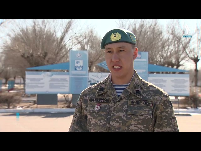 Kazakh paratroopers win competition in U.S.