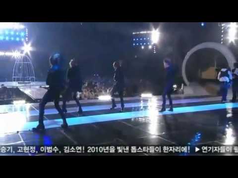 SHINee feat F(x) -  Lucifer SBS Gayo Daejun 2010 [HD]